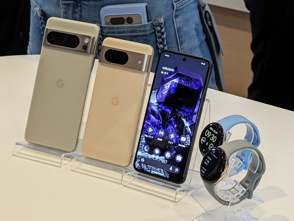 ついに発表されたグーグル「Pixel 8」「Pixel 8 Pro」は10月12日発売