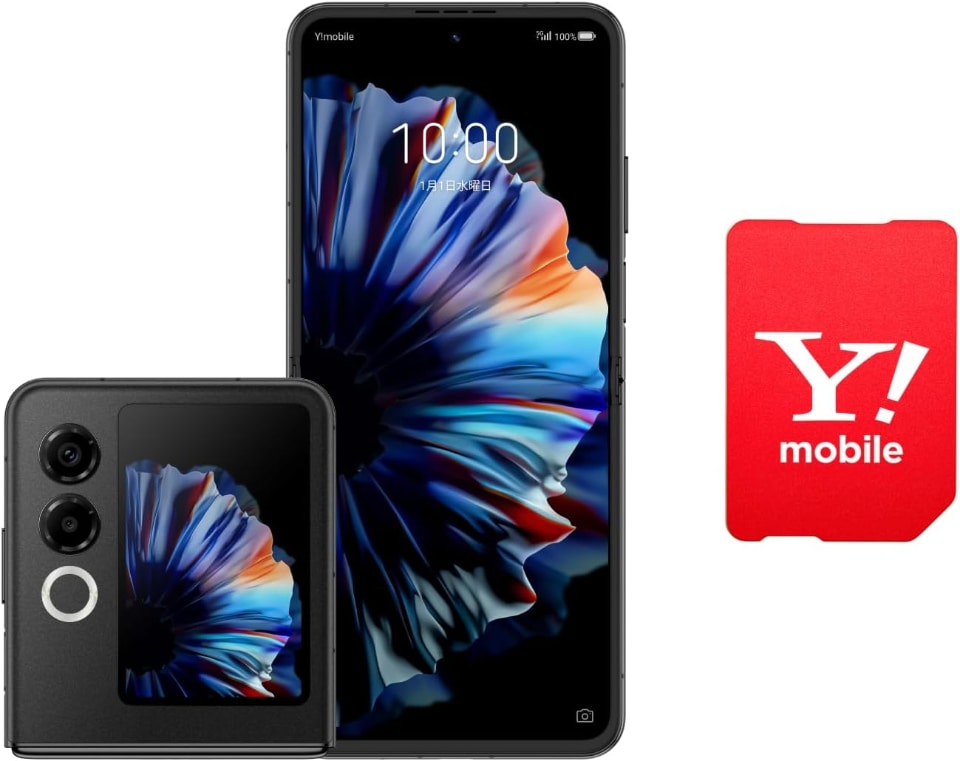 ワイモバイル回線契約で「nubia Flip 2」が6.3万円、「moto g53y 5G