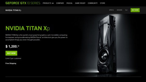 NVIDIA、最上位GPU「TITAN Xp」を発表。フルスペックの3,840CU - PC Watch
