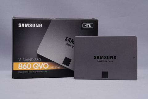 やじうまミニレビュー】SamsungのQLC 3D NAND採用SATA SSD「860 QVO