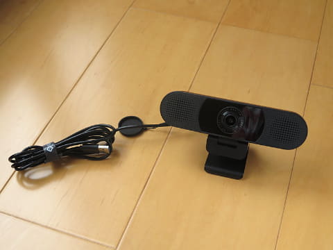 やじうまミニレビュー】オンライン会議用にスピーカーも内蔵するWeb