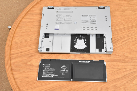 いまや貴重なバッテリ交換も可能! 新旧要素満載で900g台のパナソニック