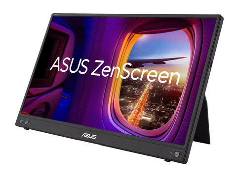 ASUS、折りたたみ式なのにつなぎ目なしの17.3型有機ELモバイルモニター