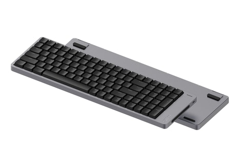 アルミボディのロープロファイルキーボード「Lofree Flow 2」 - PC Watch