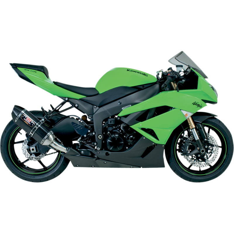 PU-PN-1811-1834 Yoshimura 2009-2012 Kawasaki ZX6R R77 Slip On