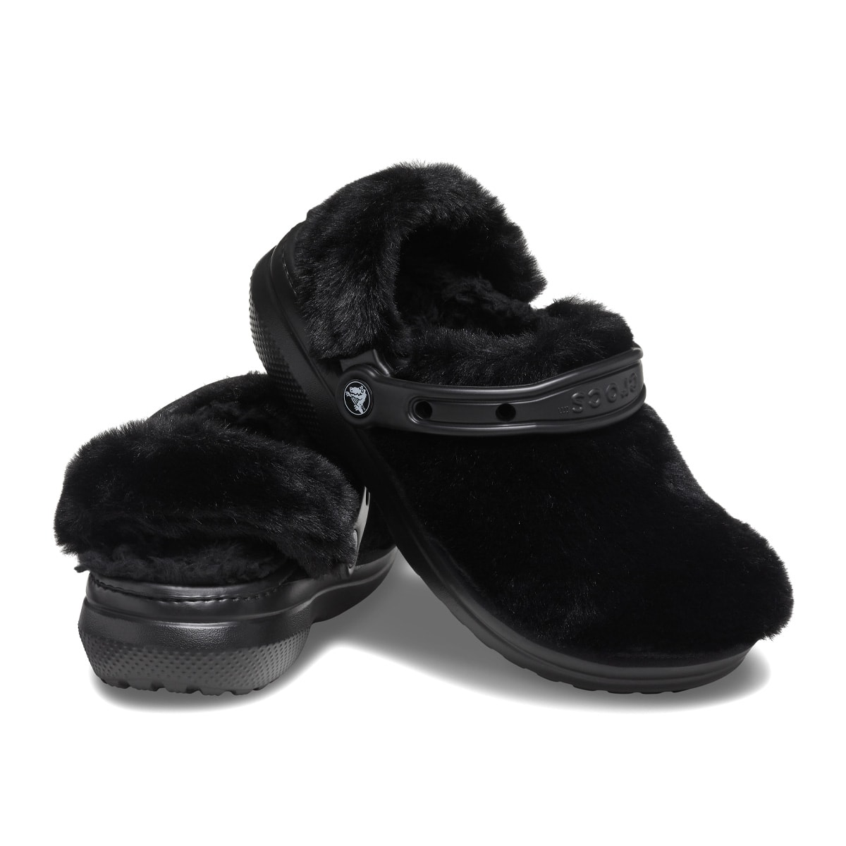 crocs Classic Fur Sure Black （クロックスクラシック ファー