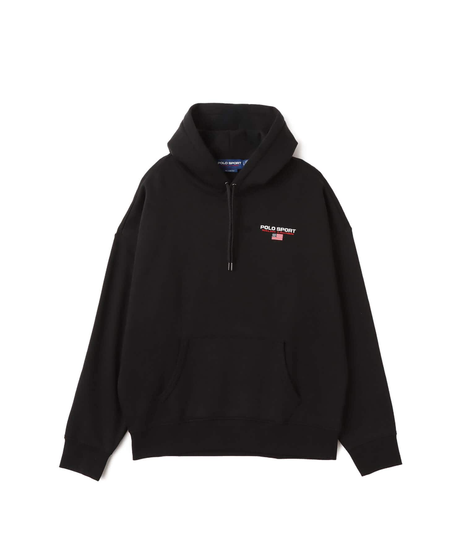 POLO RALPH LAUREN Relaxed Fit Polo Sport Hoodie POLO BLACK/WHITE