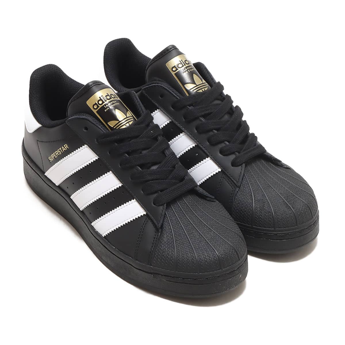 adidas SUPERSTAR XLG CORE BLACK/FOOTWEAR WHITE/GOLD METALLIC 24SS