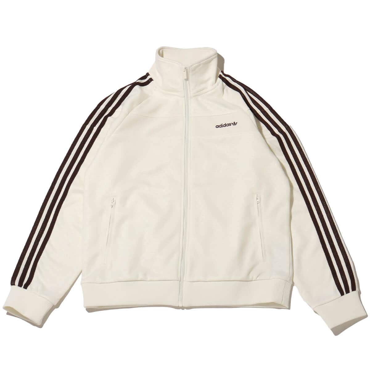 adidas 80s PREMIUM EMBOSS 3-STRIPES TRACK TOP OWHITE （アディダス