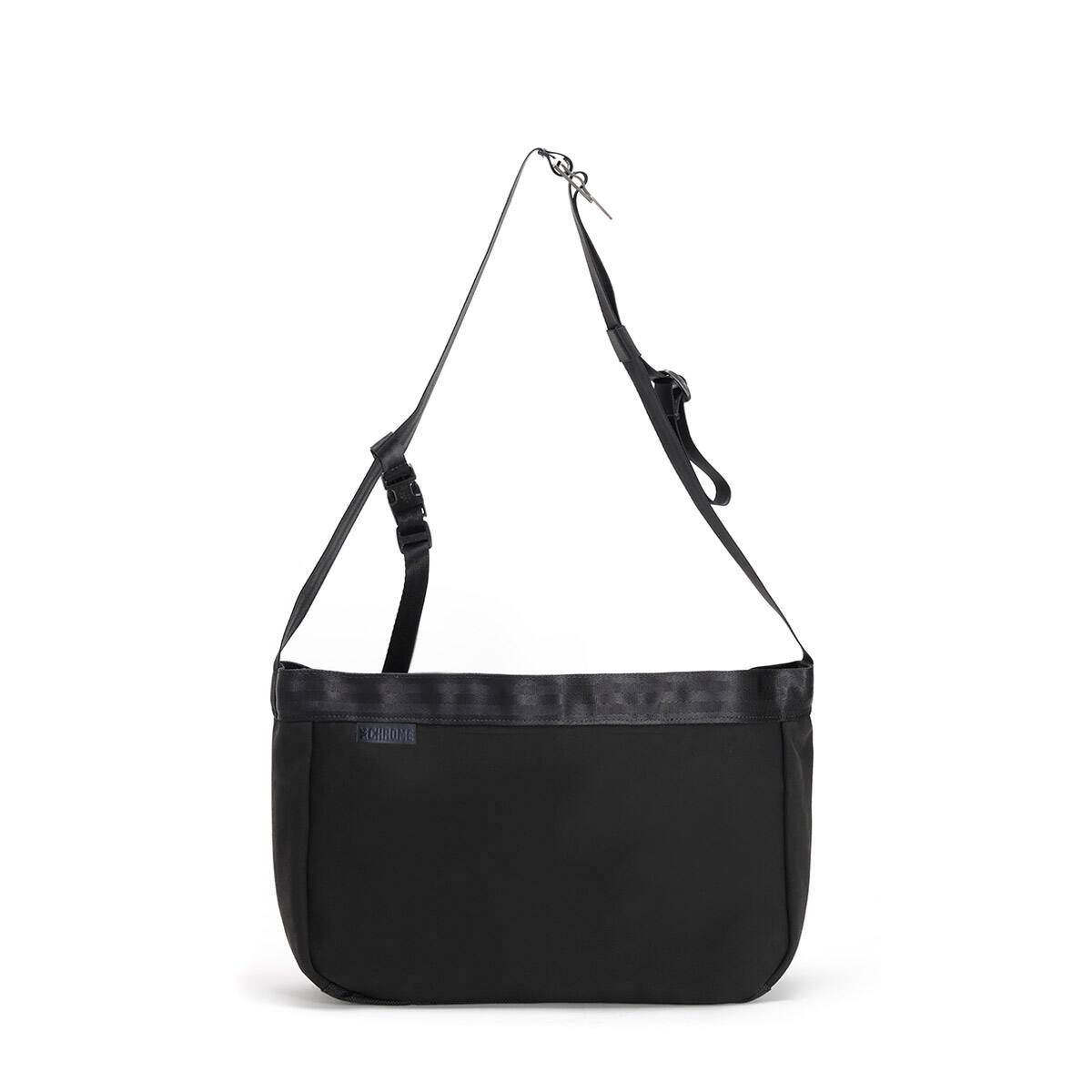 CHROME NEWSPAPER MESSENGER SM BLACK / SUEDE（クローム ニュース