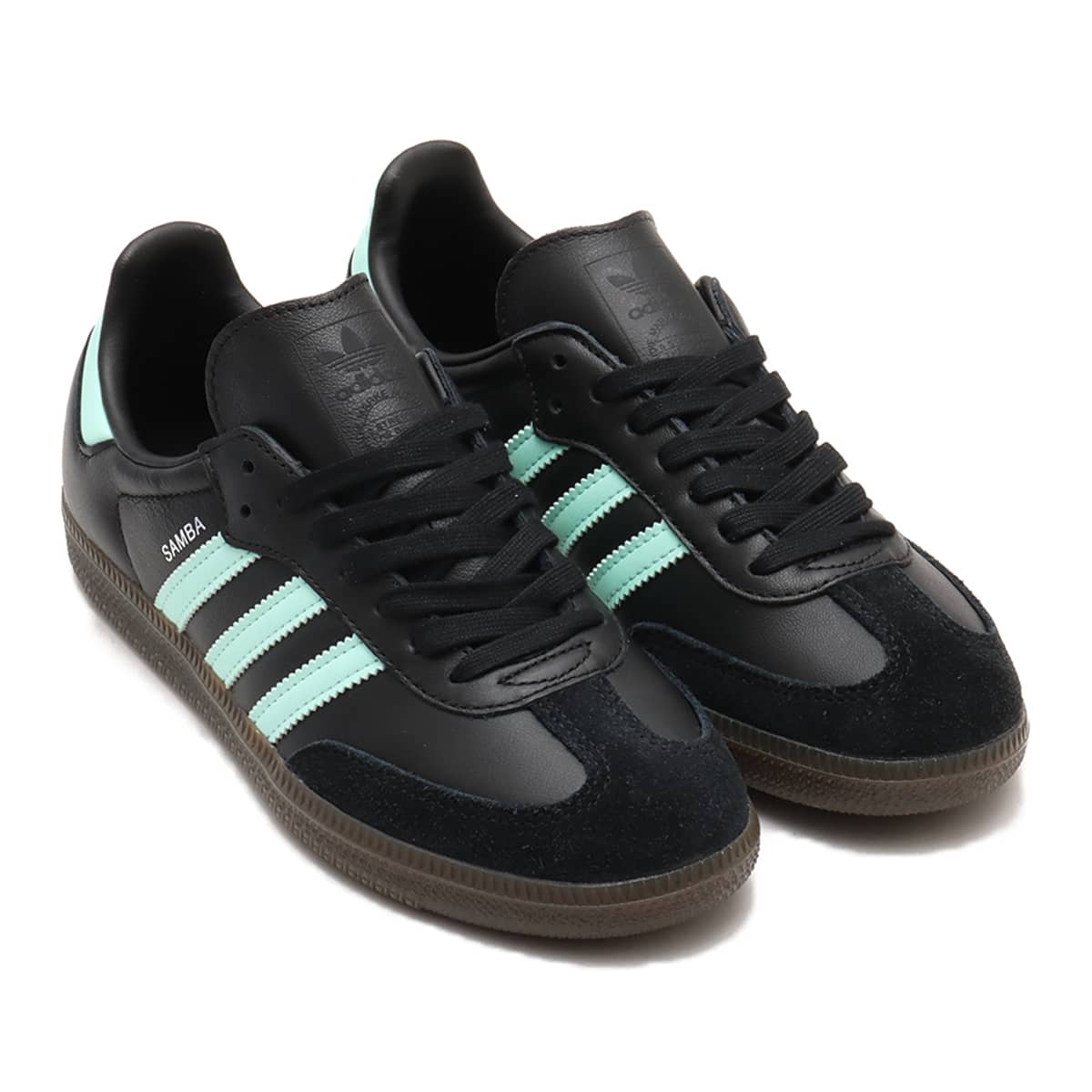 adidas SAMBA OG CORE BLACK/CLEAR MINT/GUM（アディダス サンバ OG