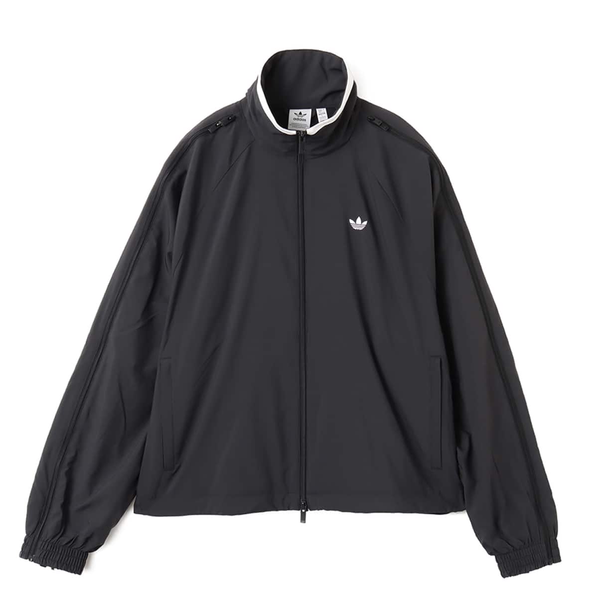adidas WOVEN ZIP TRACK TOP ブラック（アディダス ウーブン トラック