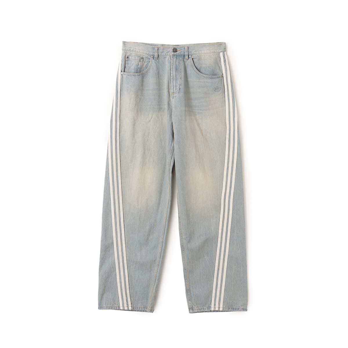 adidas LOOSE FIT DENIM PANTS ライトデニム（アディダス ルーズ