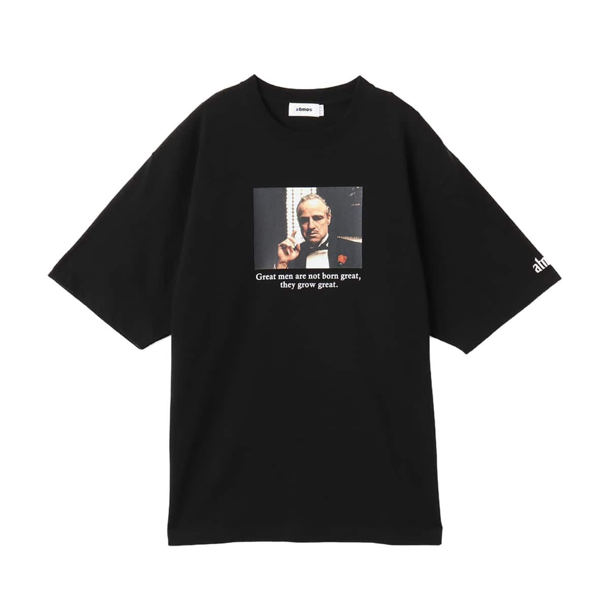 THE GODFATHER x atmos T-shirt 01 BLACK（ザ ゴッドファーザー x