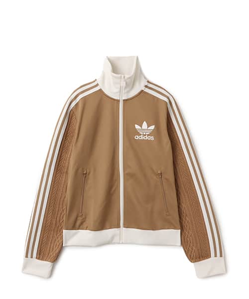 adidas ARCHIVE CUTLINE KNIT TRACK TOP オフホワイト（アディダス