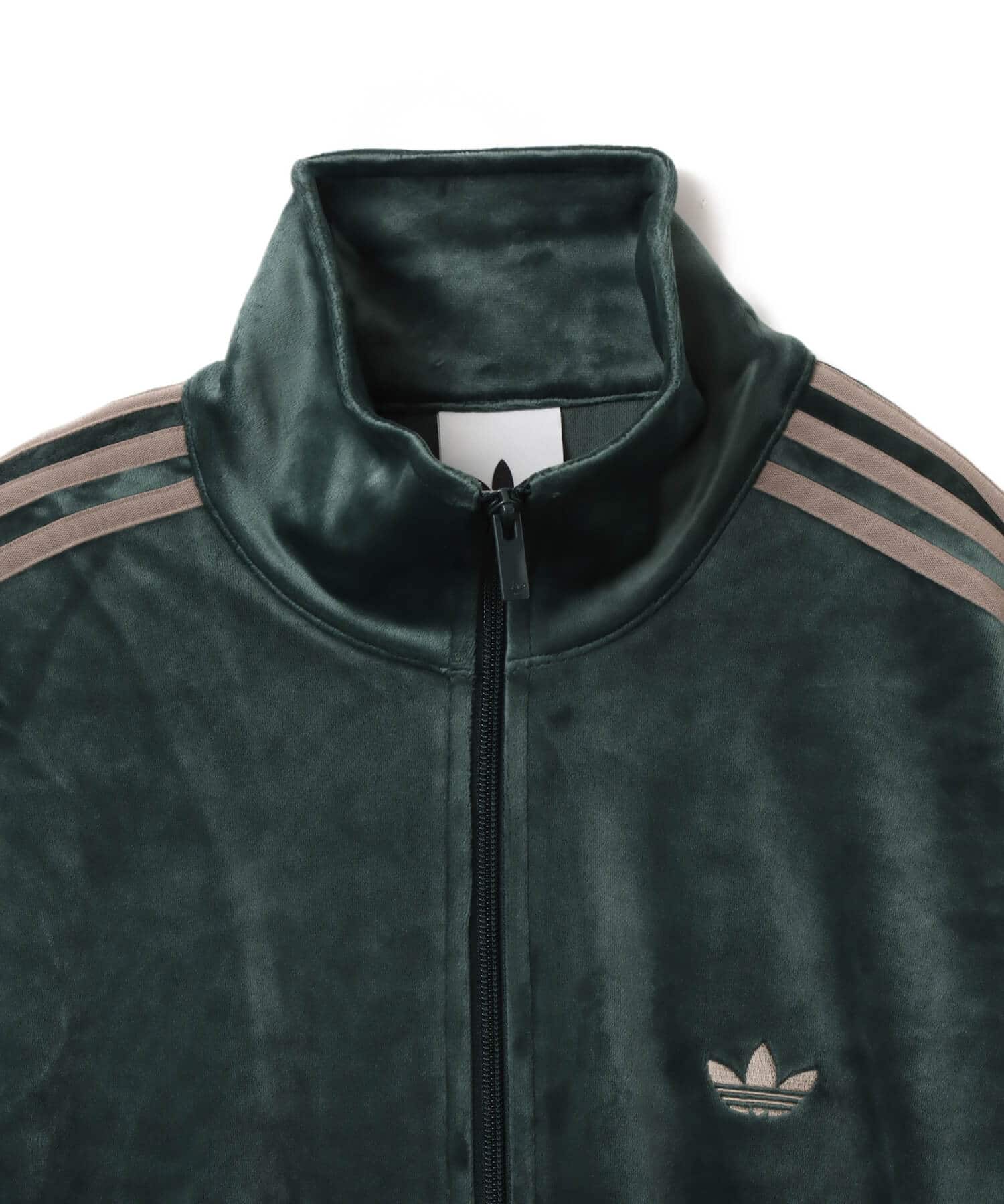 adidas FIREBIRD VELOUR TRACK TOP シャドーグリーン（アディダス