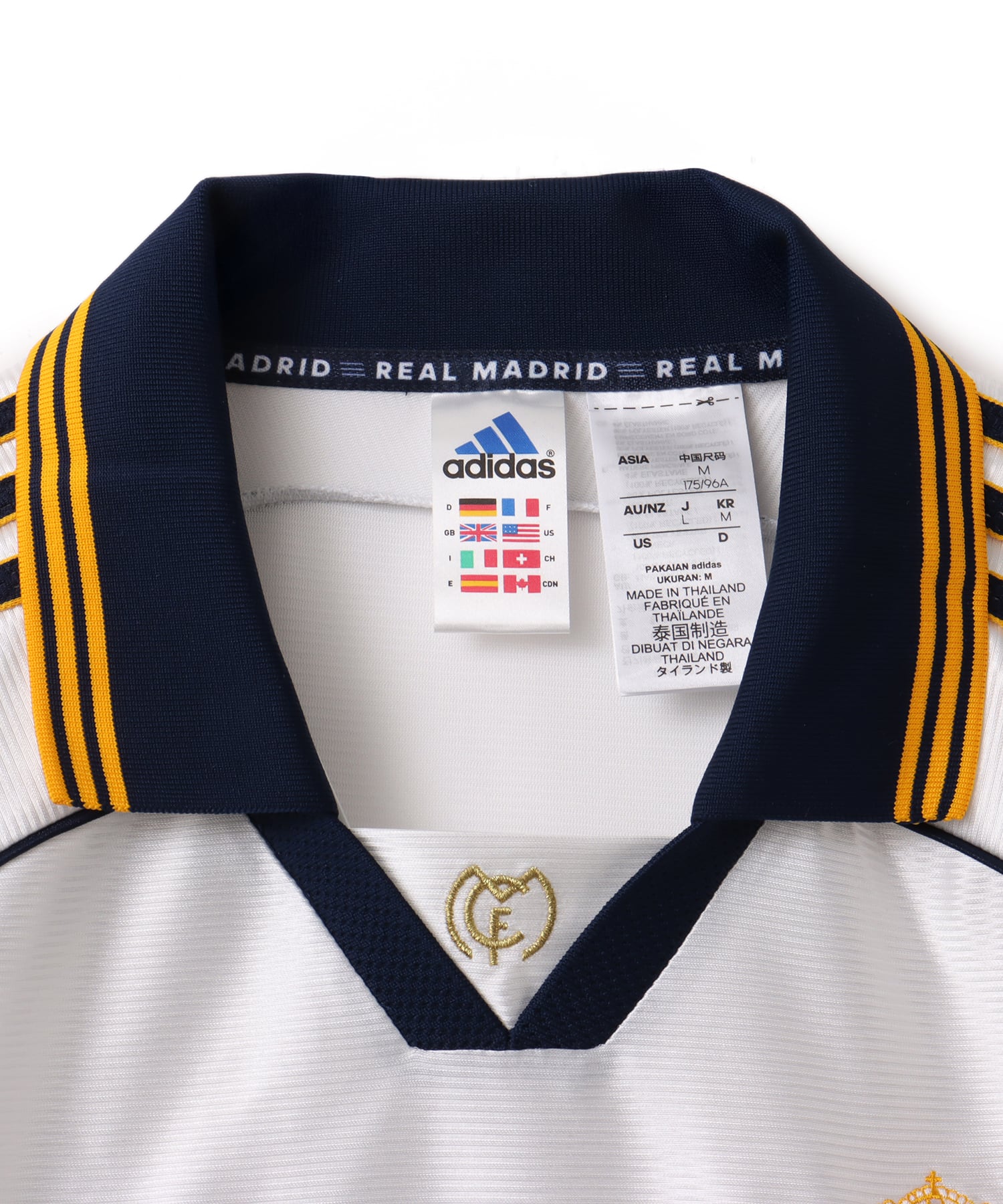 adidas レアル マドリード H JSY 99 ジャージー ホワイト（アディダス