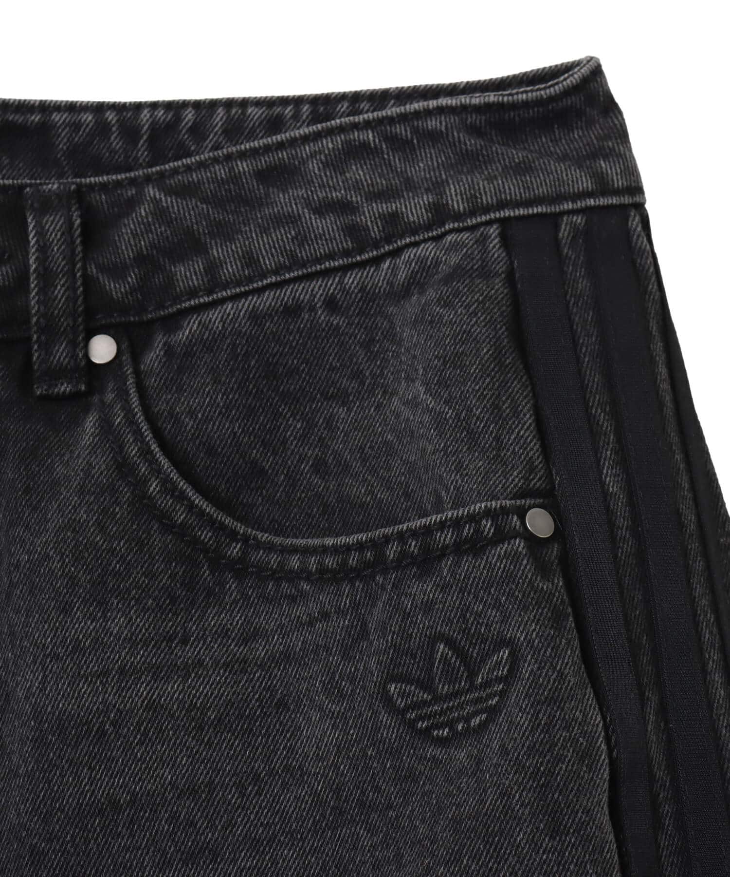 adidas ADILENIUM SEASON 3 BANANA FITTED WASHED DENIM PANTS