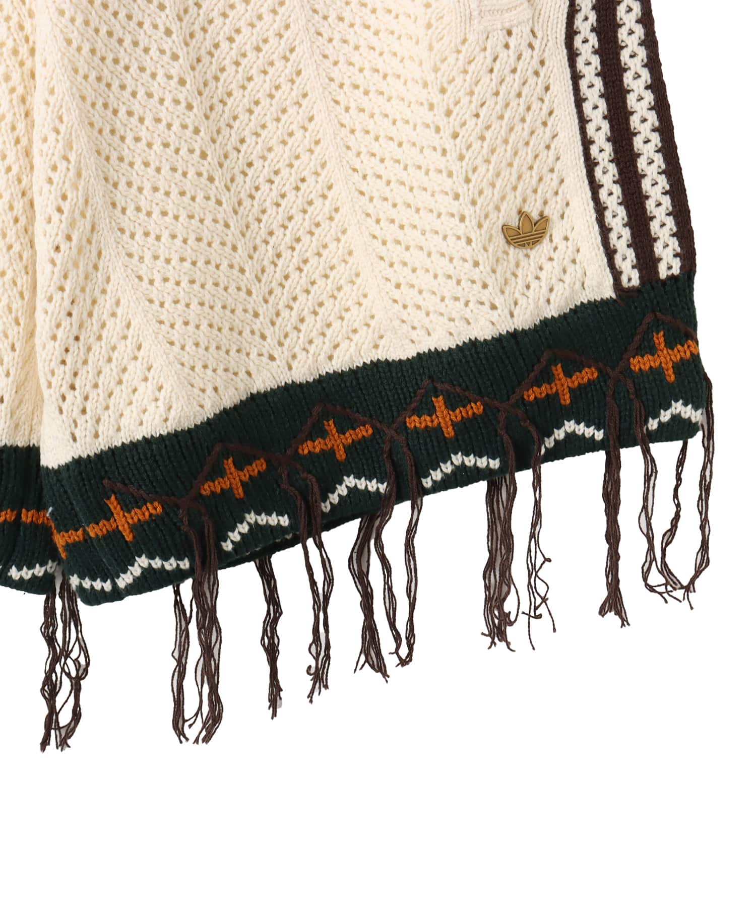 adidas CLOT CROCHET SHORTS BY EDISON CHEN クリームホワイト