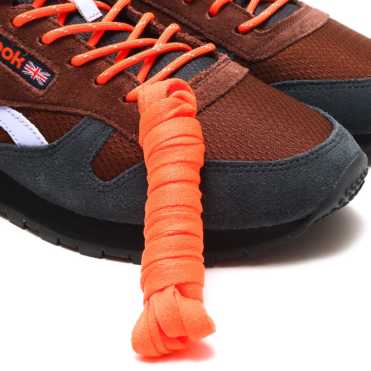 Reebok CLASSIC LEATHER BOTT BRUSH BROWN/PURE GRAY/BRIGHT RUBBER