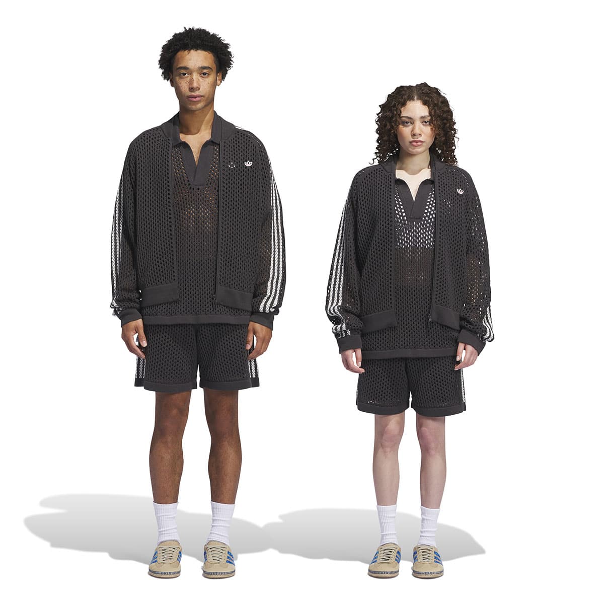 adidas CLOT CROCHET TRACKTOP CARBON （アディダス クロット クロシュ