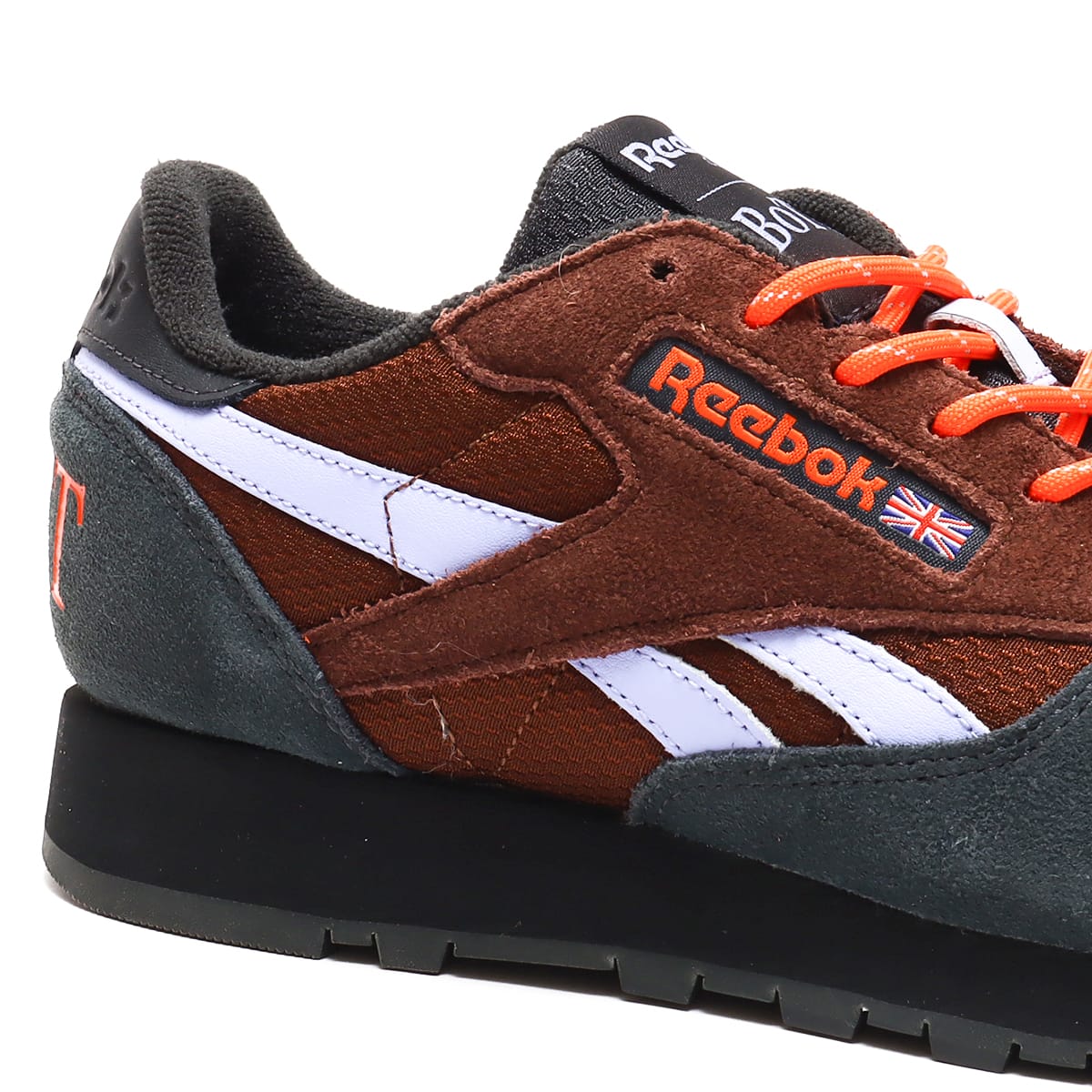 Reebok CLASSIC LEATHER BOTT BRUSH BROWN/PURE GRAY/BRIGHT RUBBER
