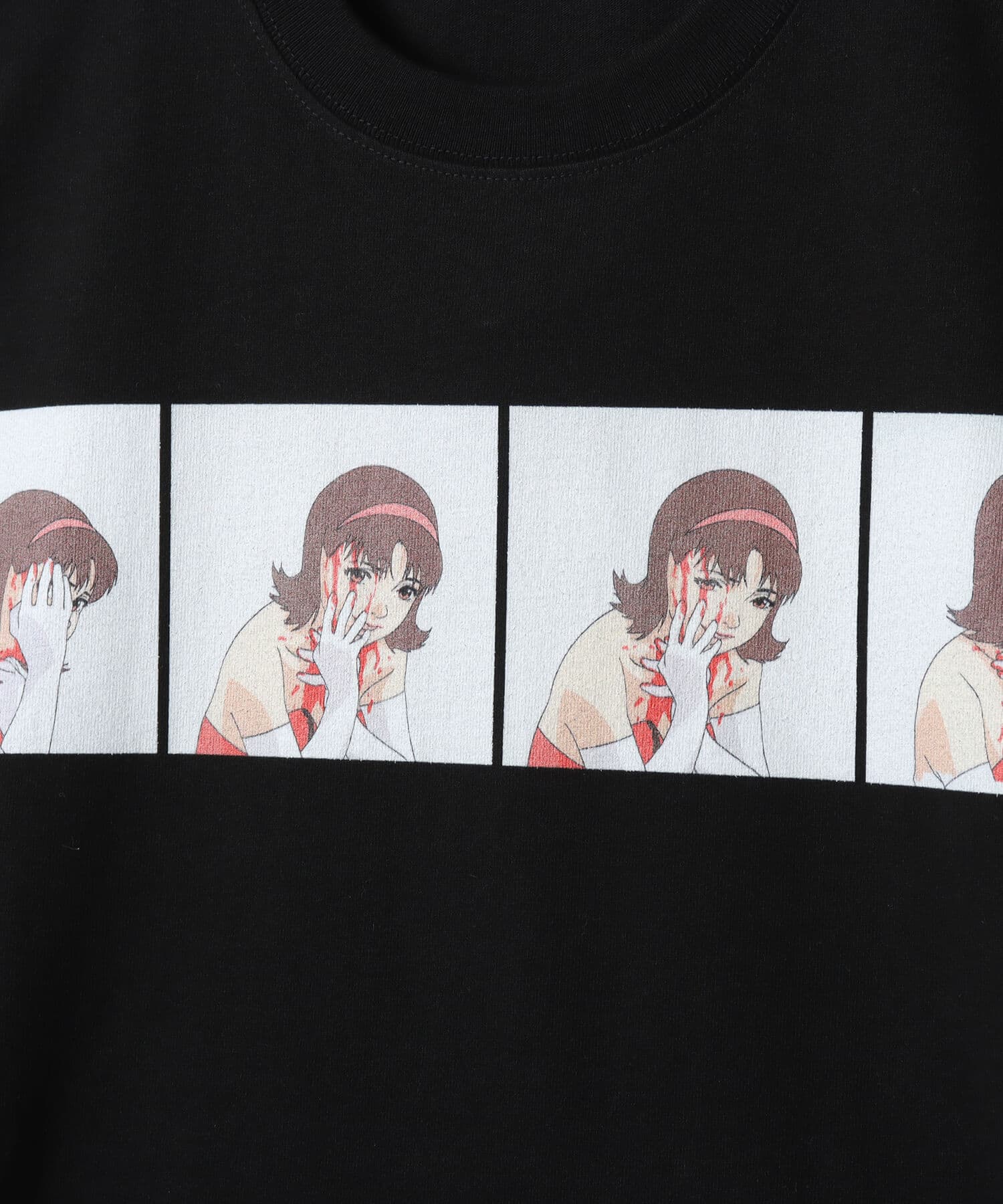 PERFECT BLUE x atmos T-shirt 3 BLACK（パーフェクト ブルー x