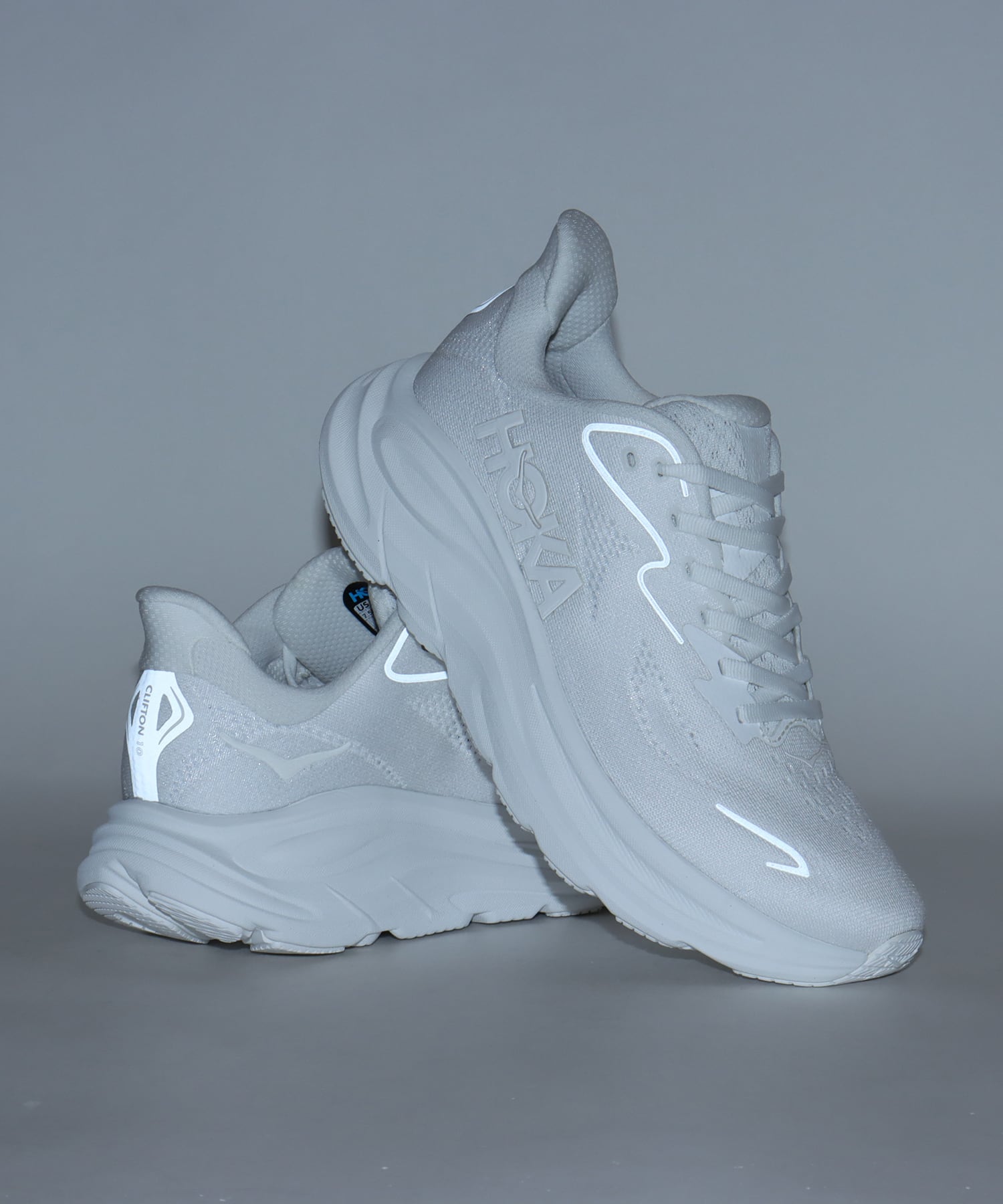 HOKA CLIFTON 10 WHITE / WHITE（ホカ クリフトン 10-ホワイト