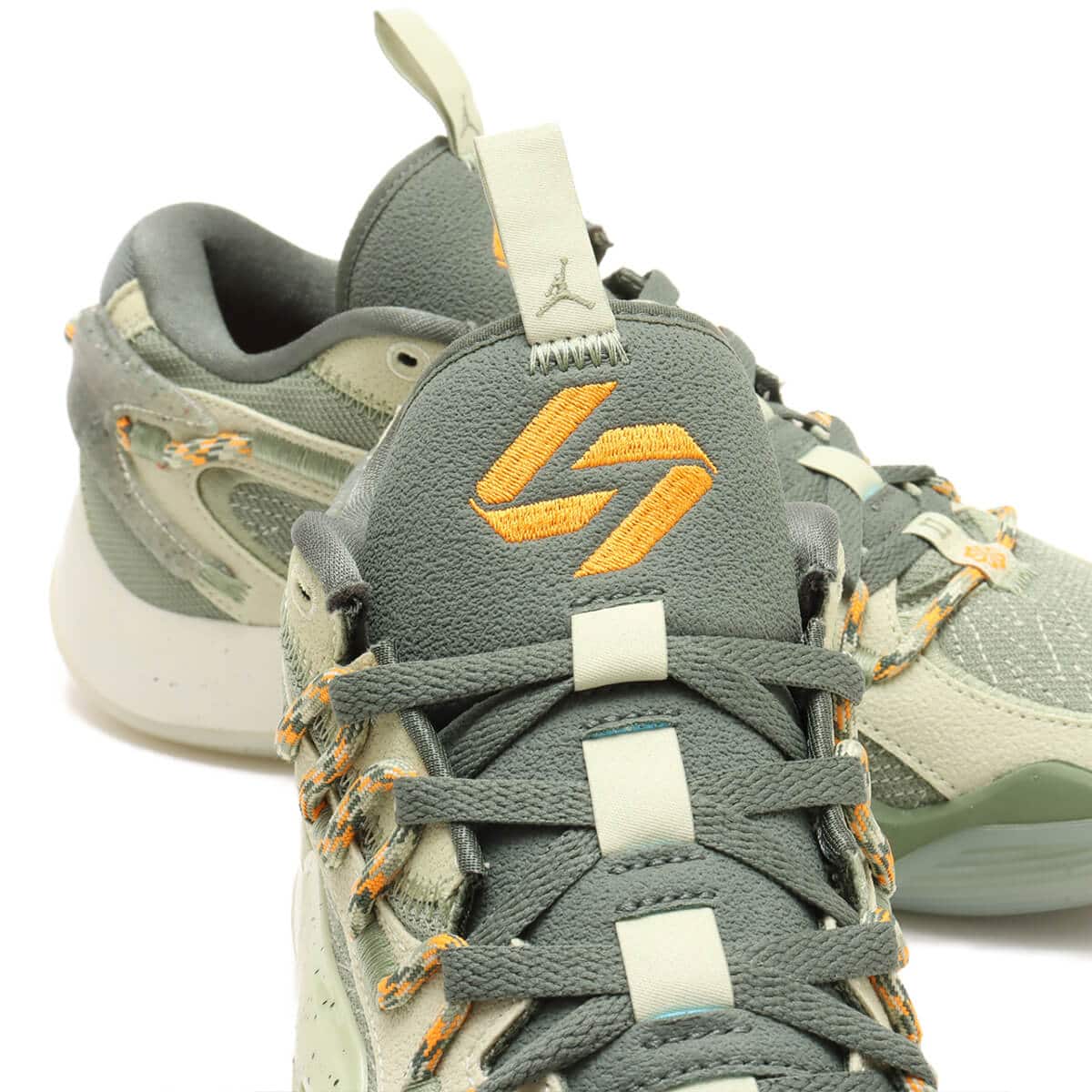 JORDAN BRAND JORDAN LUKA 2 S PF OLIVE AURA/VIVID ORANGE-OIL GREEN