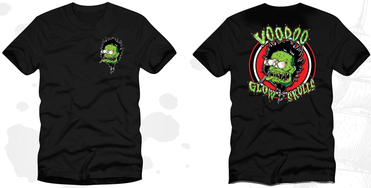 Voodoo Glow Skulls — Shrunken Voodoo Head Shirt