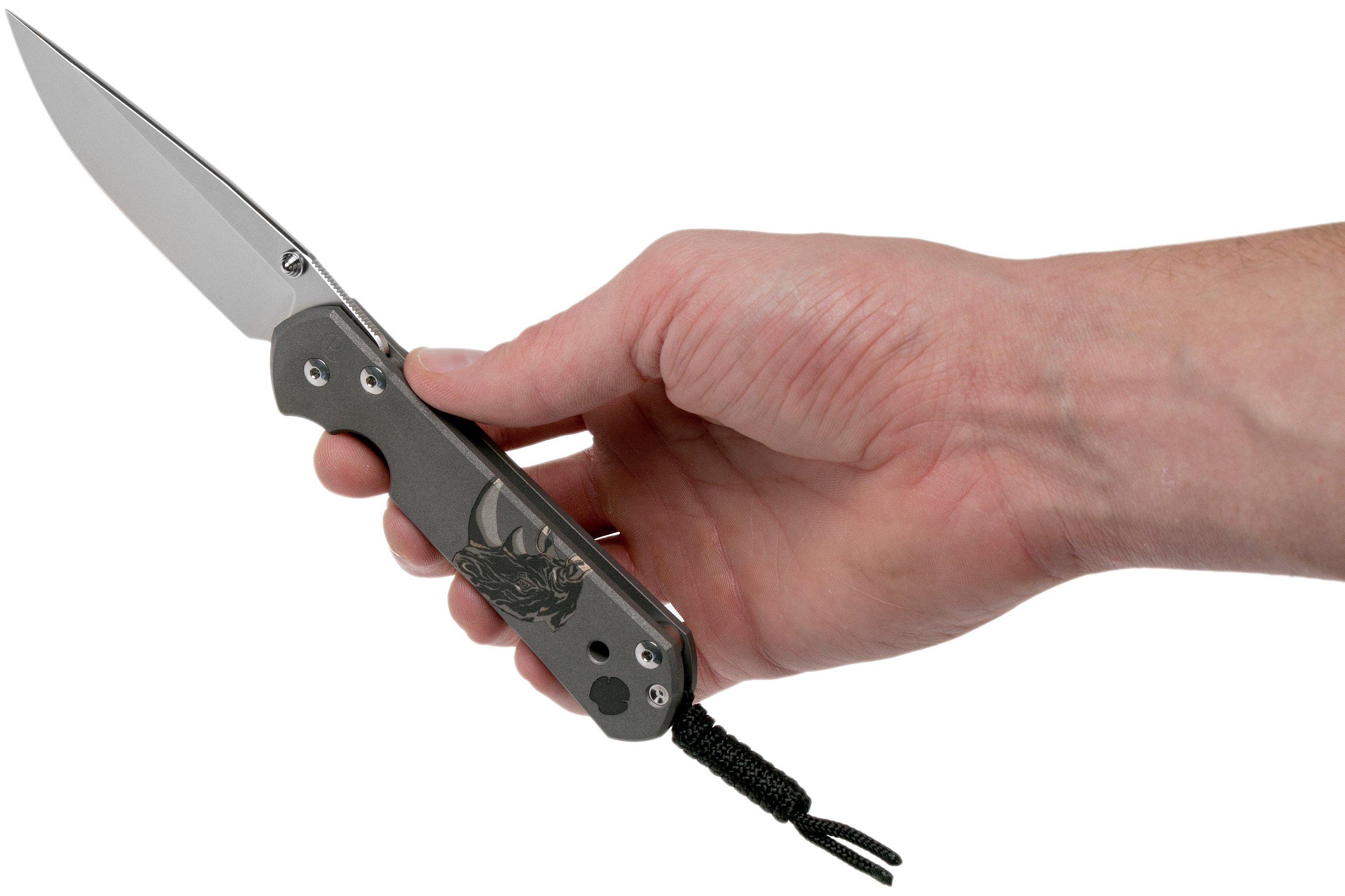 Chris Reeve Large Sebenza 21 Rhino CGG L21-1256 pocket knife