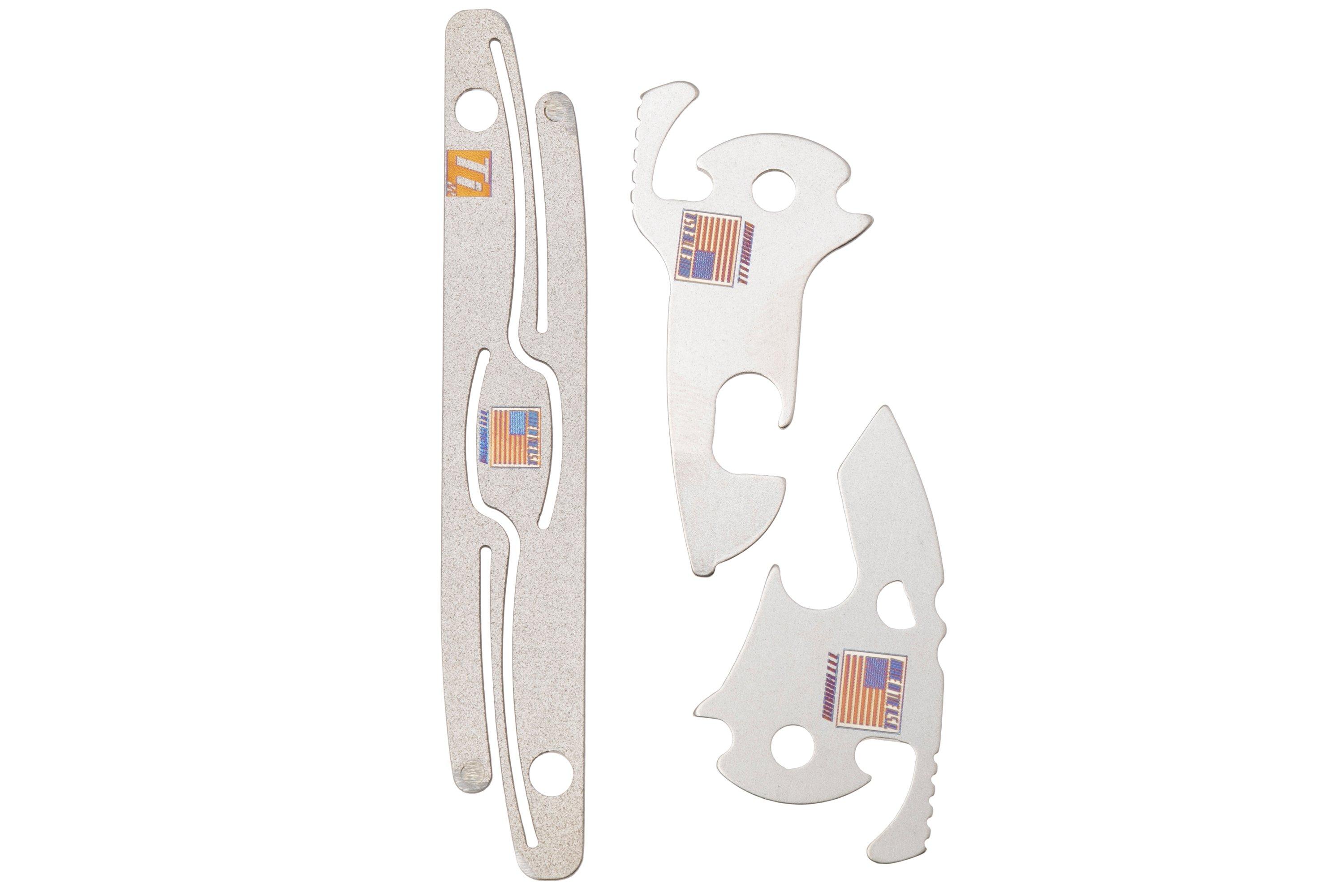 KeyBar Can Opener & Bottle Bomber 2.0 KBR426 Titanium can opener