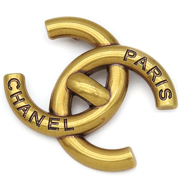 シャネル CHANEL ブローチ ココマーク ヴィンテージ GP ゴールド