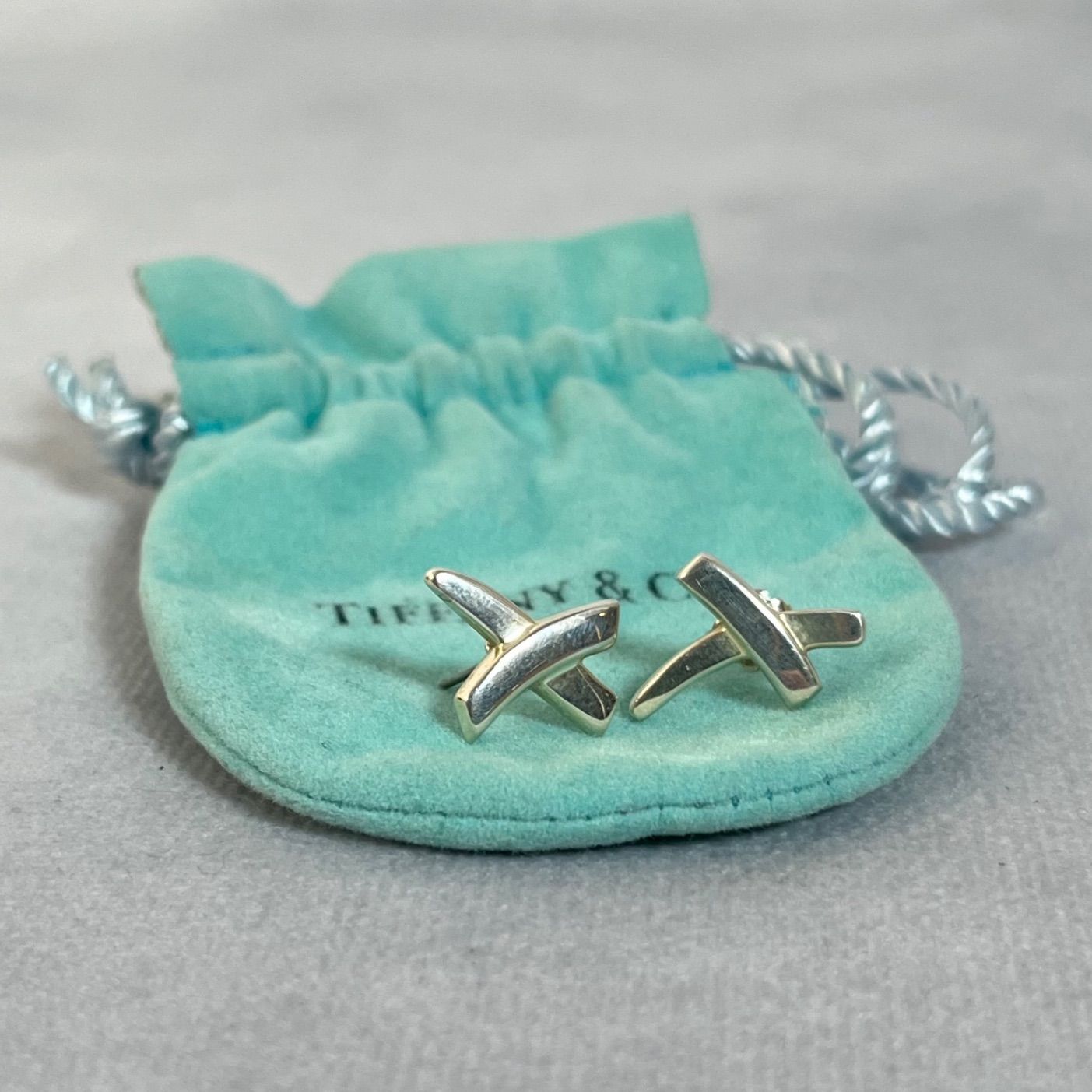 管2602-193】TIFFANY&Co. ティファニー パロマピカソ キス ピアス