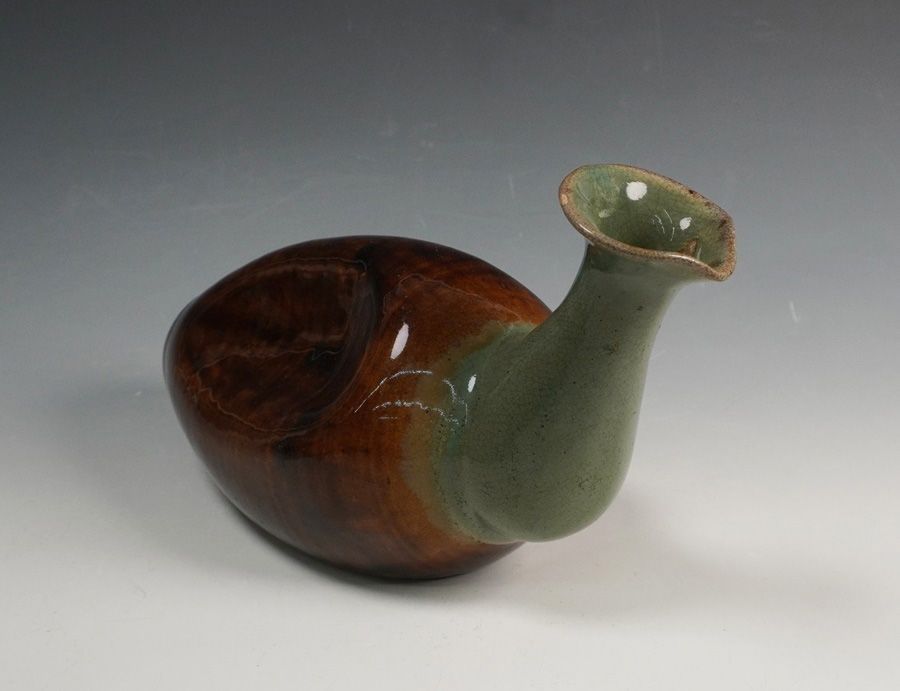 小杉焼 鴨徳利 用心箱 酒器 - メルカリ