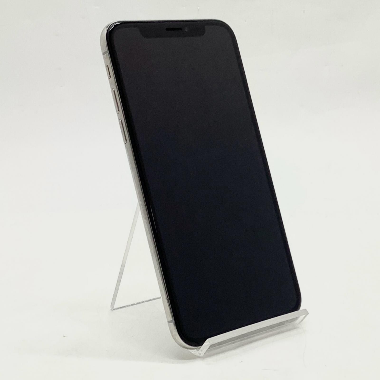 最速発送】 iPhone X 256GB シルバー Softbank 白ロム【難有】 80