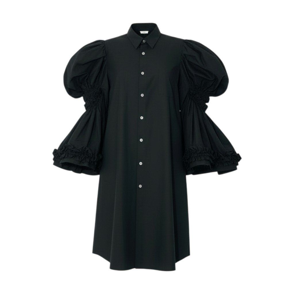 83b23 COMME des GARCONS コムデギャルソン AD2019 フリルギャザー