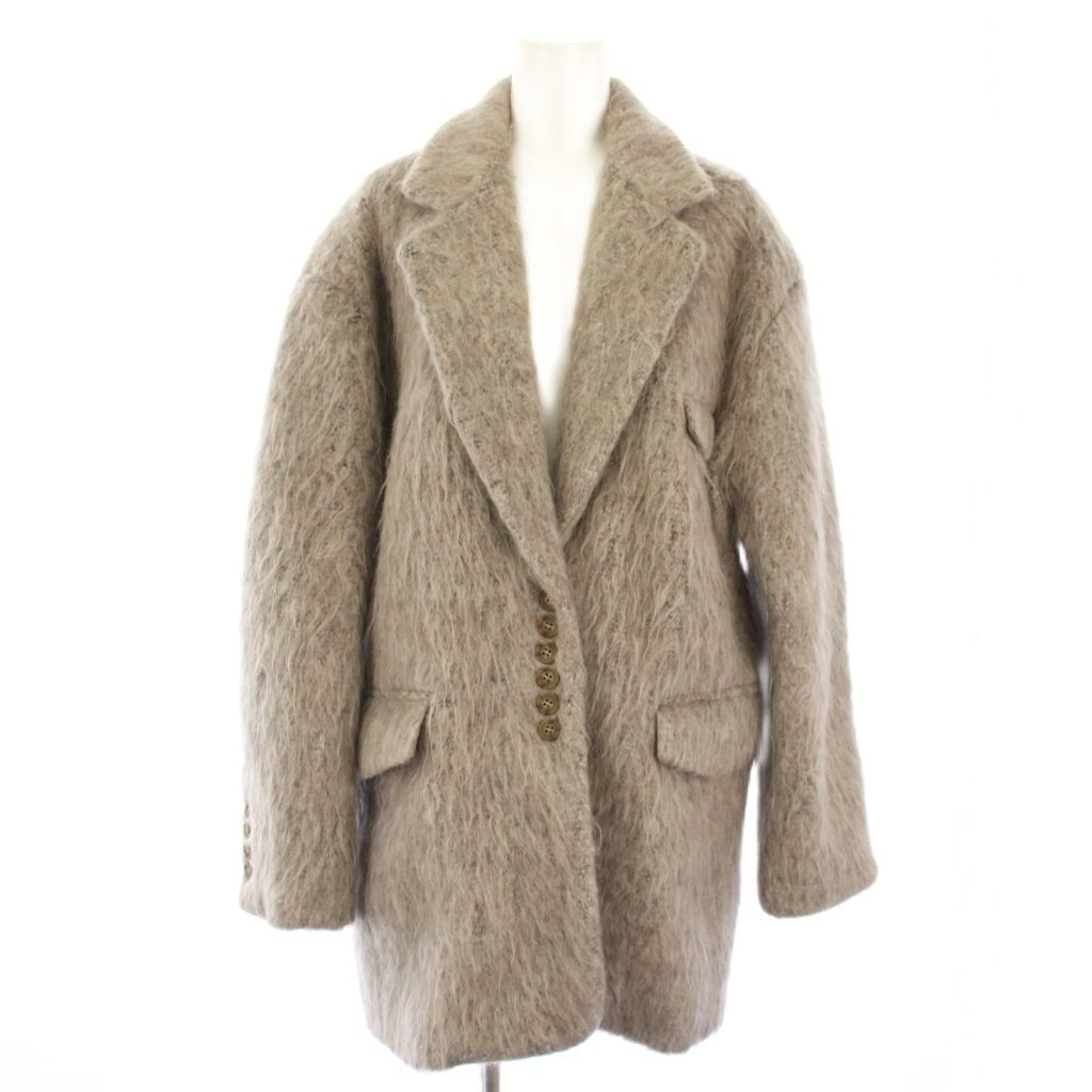 ザ トゥー THE TOE CHAMONIX SHAGGY JACKET シャギーコート アウター M