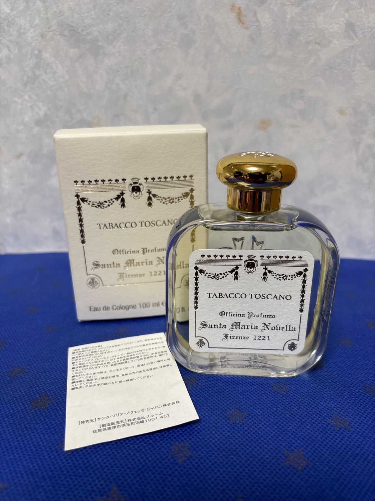 サンタマリアノヴェッラ トバッコトスカーノオーデコロン 100ml未使用
