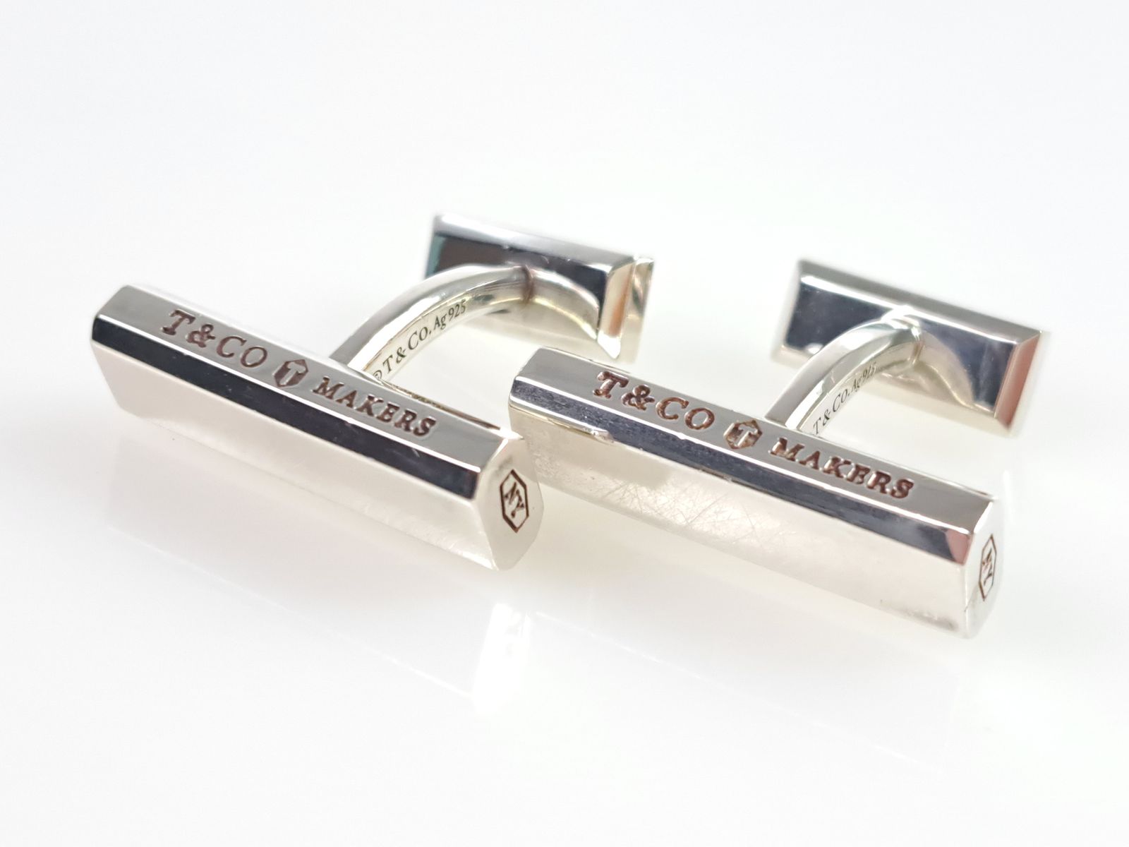 希少 ティファニー TIFFANY MAKERS メイカーズ カフス カフリンクス