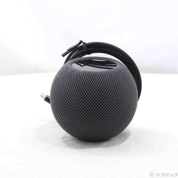 中古品〕 HomePod mini スペースグレイ MY5G2J／A【377】 - メルカリ