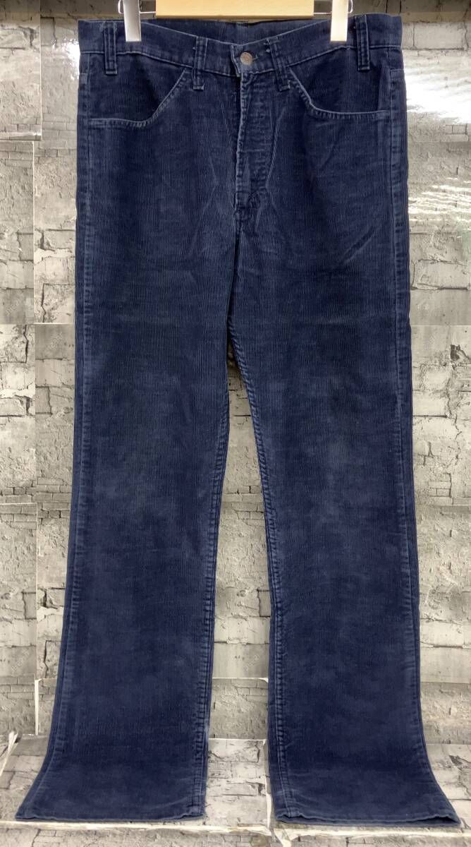 リーバイス519コーデュロイパンツ ネイビー 紺色 Levis 0 コーデュロイ