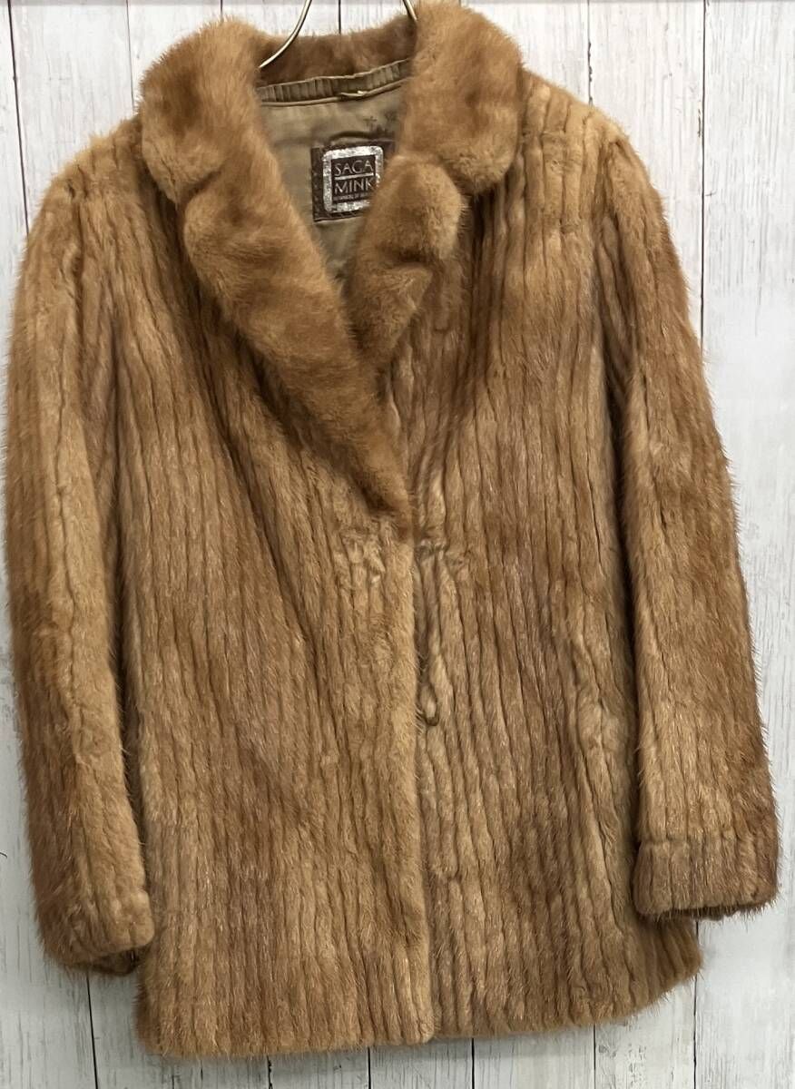 SAGA MINK ミンクファーコート サガミンク ブラウン size11 - メルカリ