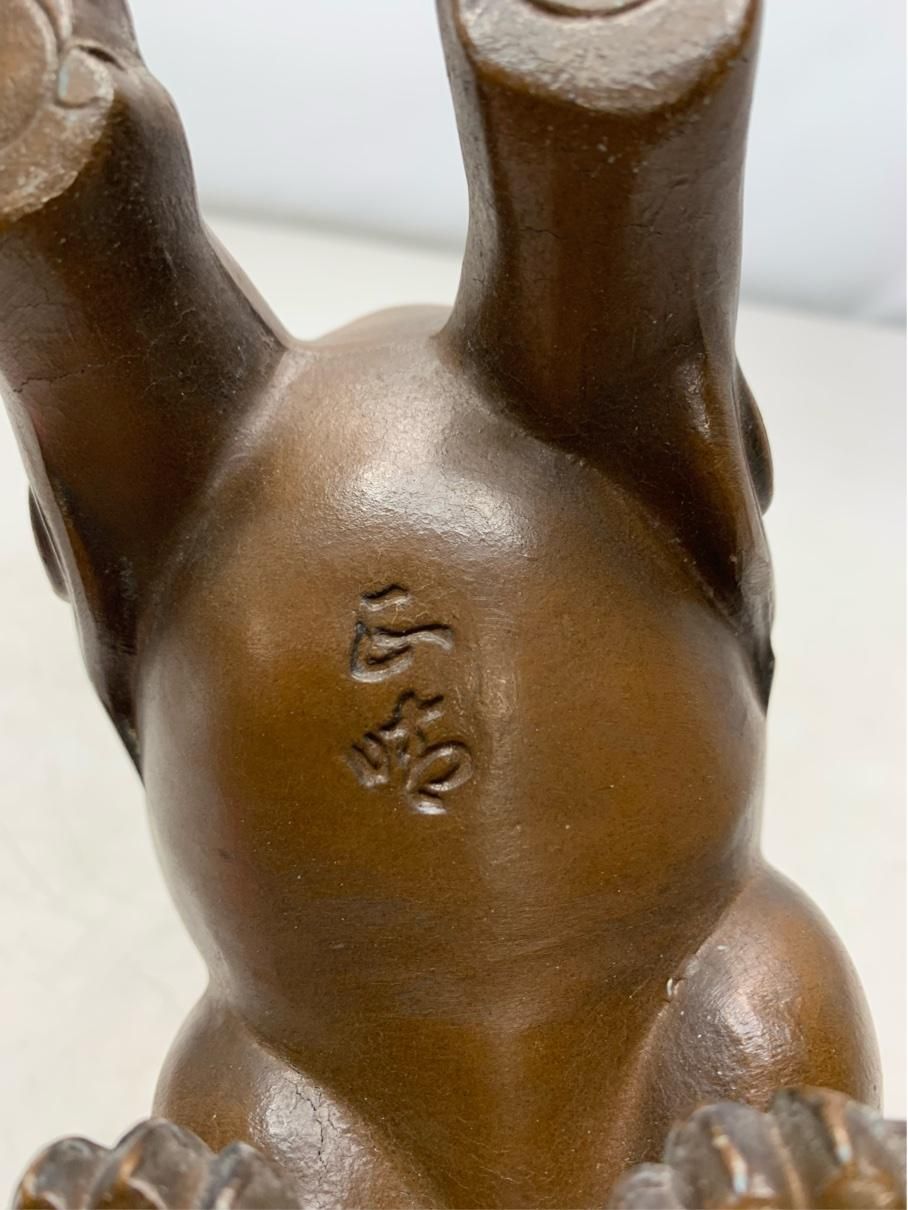 金属製 獅子像 アンティーク 明治？ 金属製 獅子像 アンティーク 明治