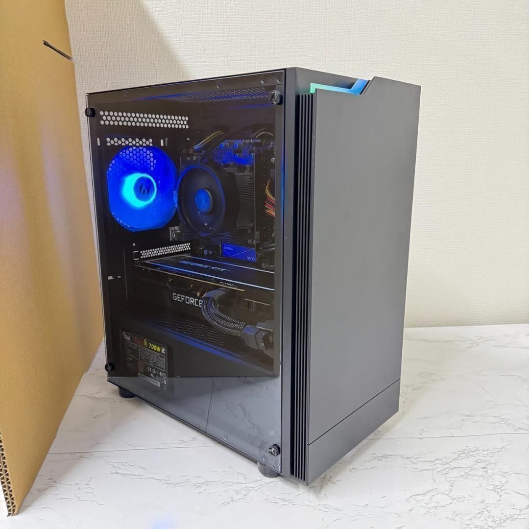 即納激安ブラックモデル】RTX5060搭載ゲーミングPCフルセット☆R7新品