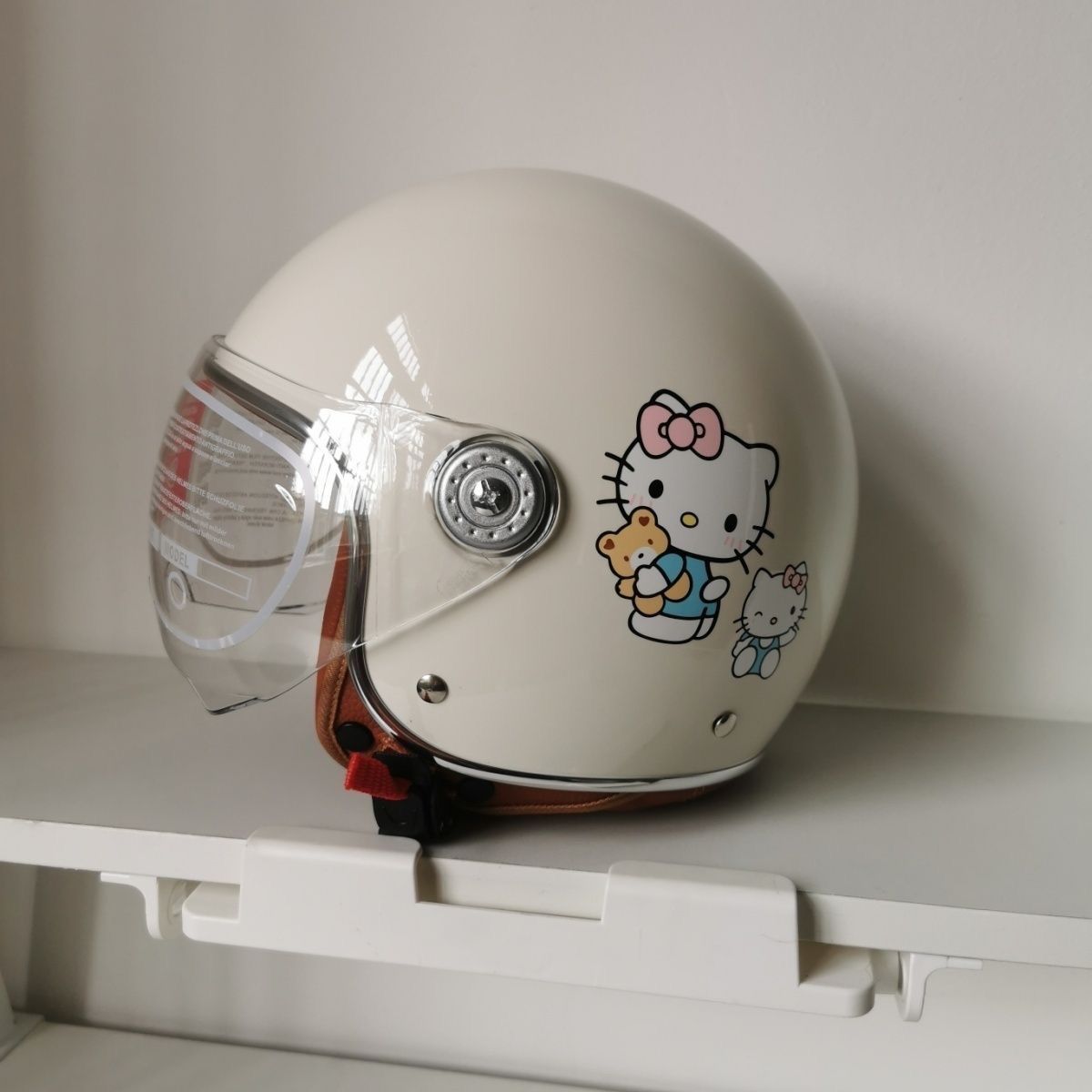 ハローキティ ジェットヘルメットキティちゃん親子ヘルメット 子供用