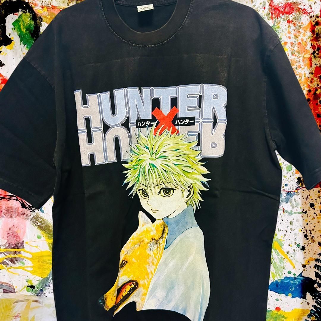 ハンターハンター キルア メンズ Tシャツ 半袖 春 夏 L XL アニメT T