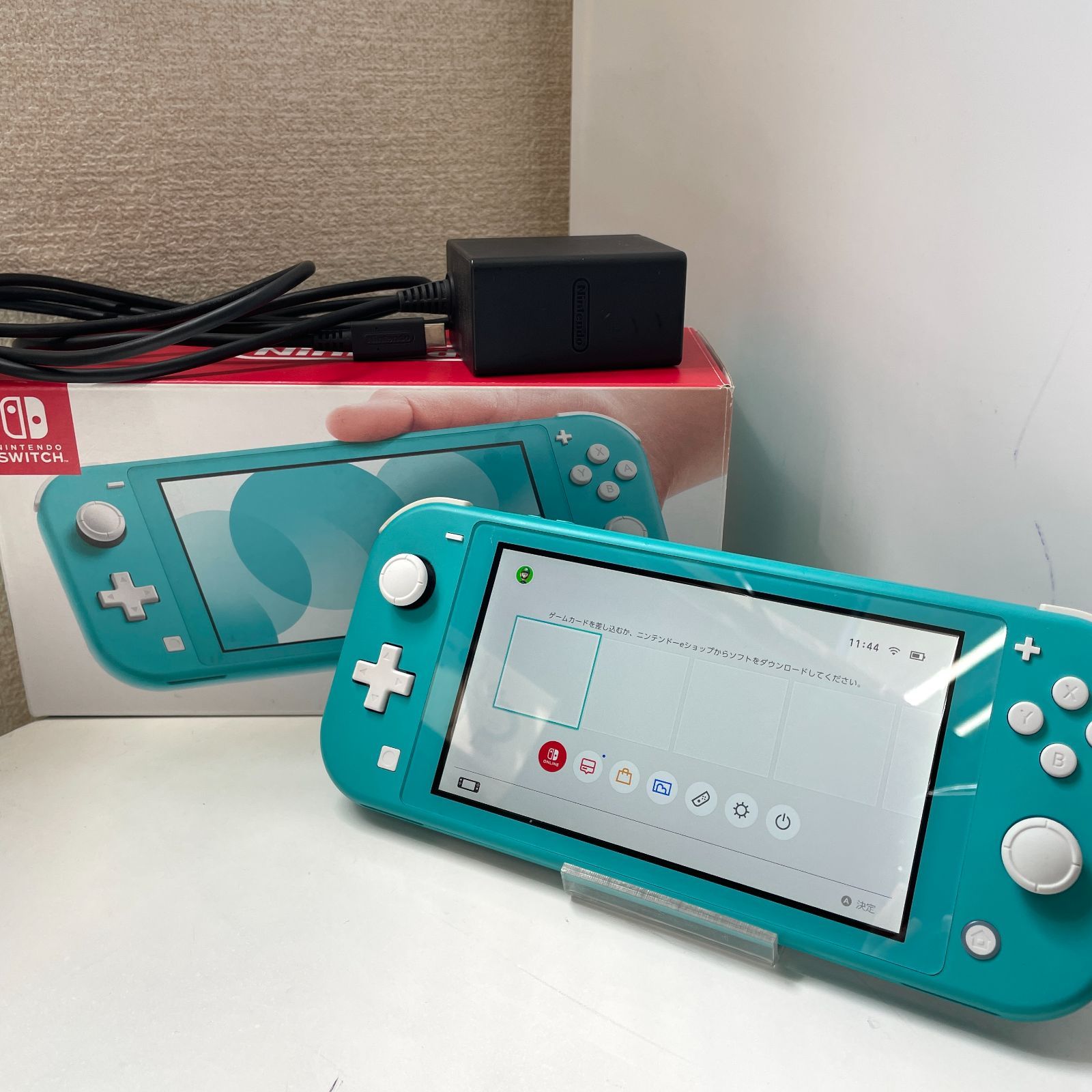 Nintendo Switch Lite ターコイズ 本体 充電器付き 箱付き 【公式通販】