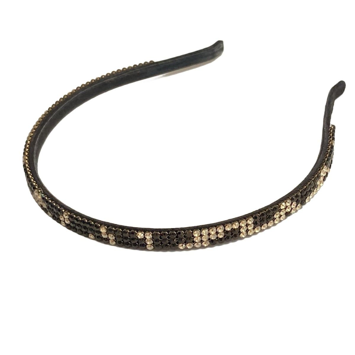 ☆ satmさま専用☆ acca アッカ 3連 ラインストーン カチューシャ