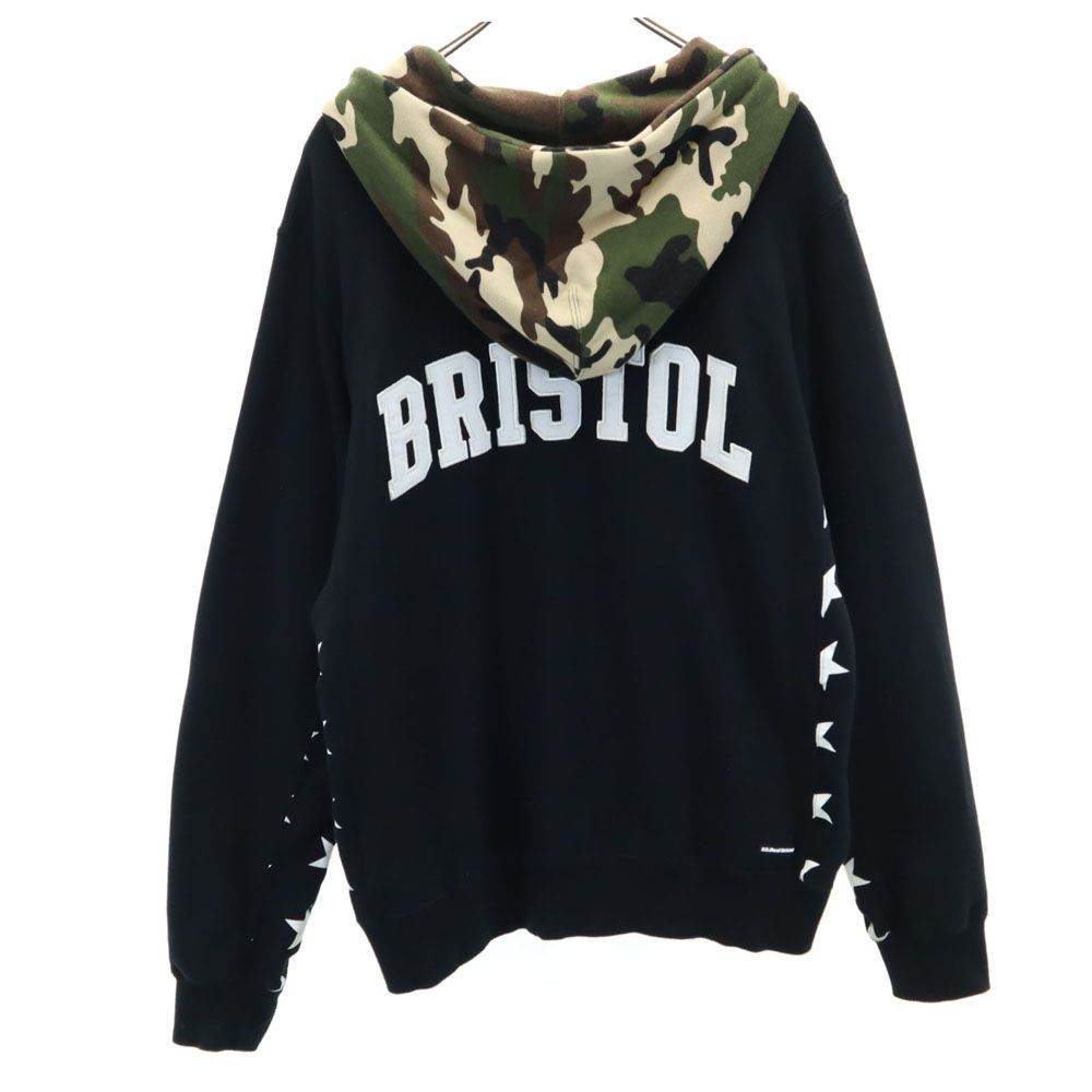 ブリストル 日本製 長袖 ジップパーカー M ブラック系 Bristol SOPH